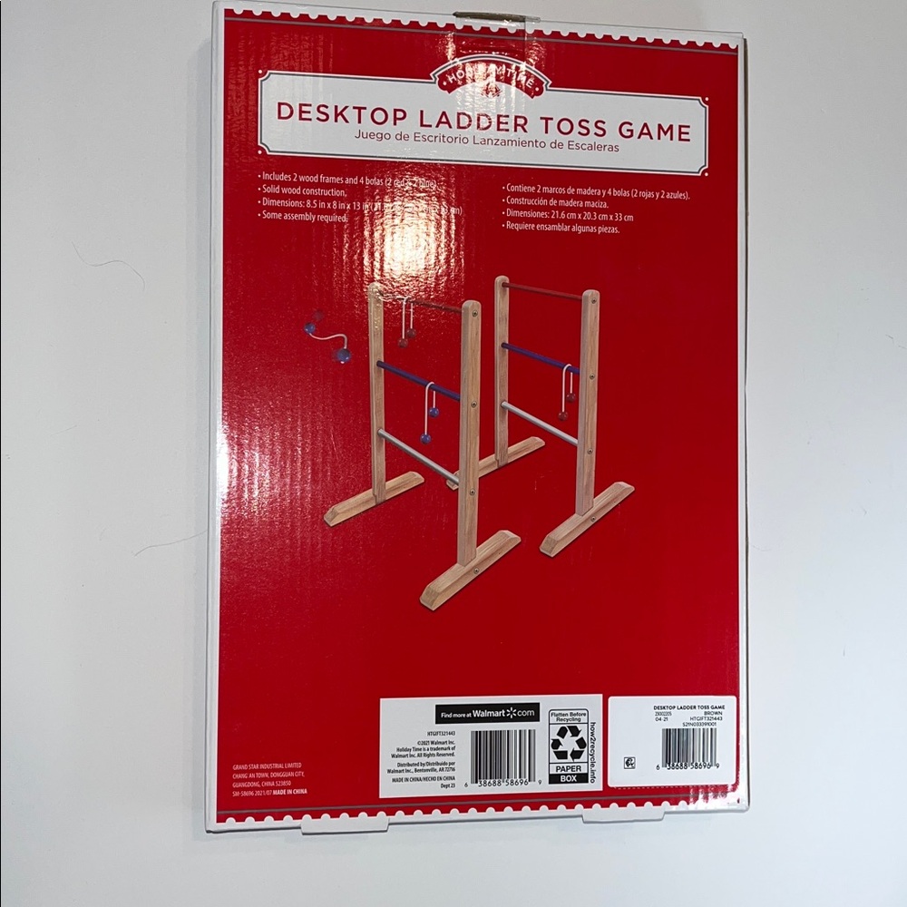 Desktop Ladder Toss Game